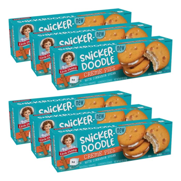 Little debbie snickerdoodle creme pies nutrition facts