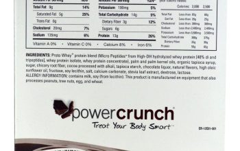 Power crunch protein crisps nutrition facts